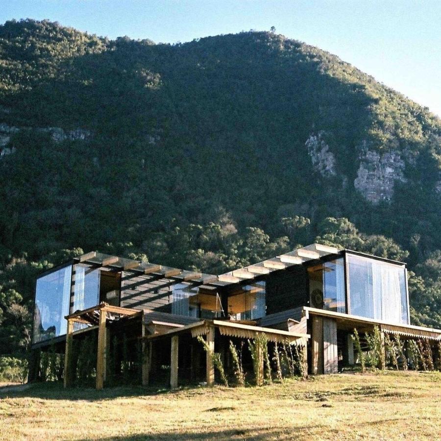 Apartamento Casa De Vidro Alfredo Wagner Exterior foto